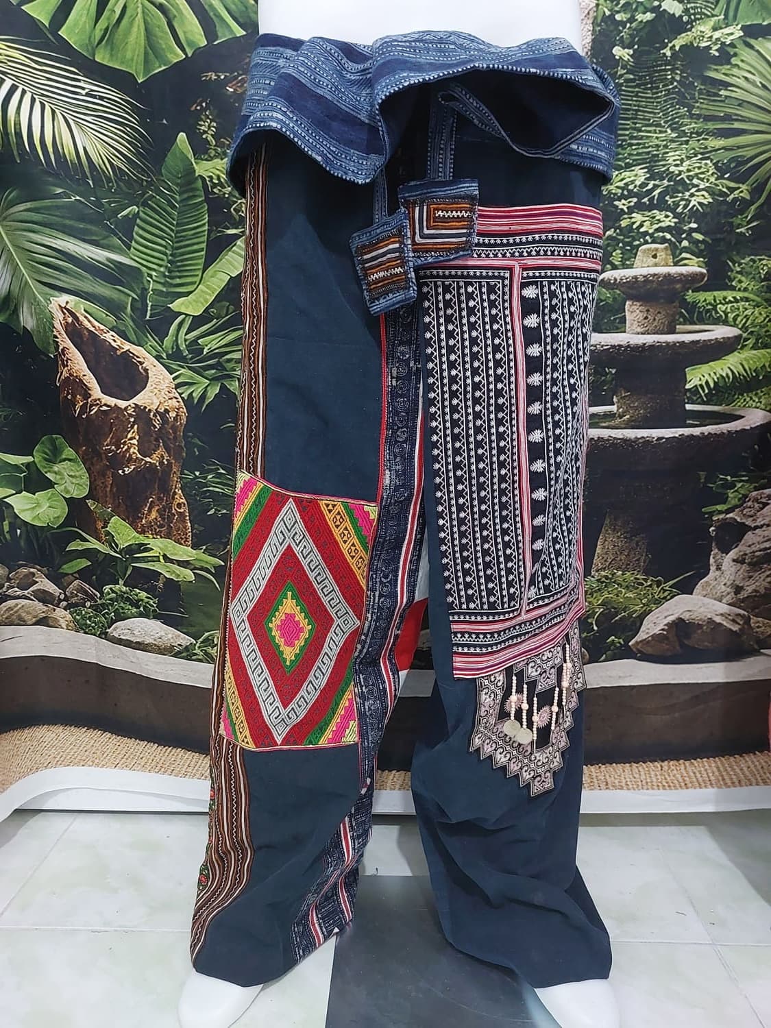 Artisan tribal clothing and woven accessories